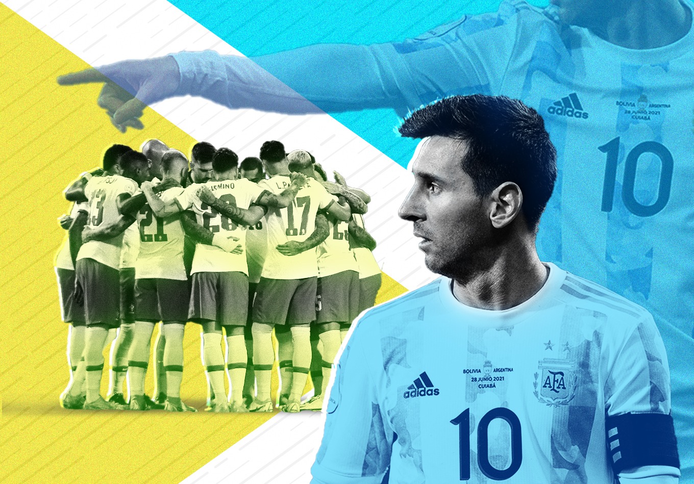 El sistema y la genialidad: ¿en qué se diferencian Brasil y Argentina en la Copa América?